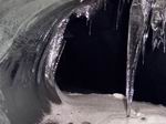Pipeline - Eishöhle in Spitsbergen / Norwegen