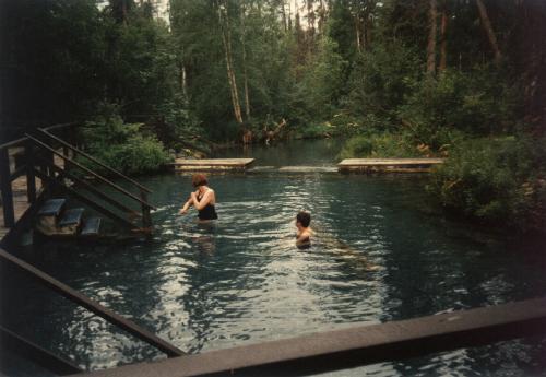 Die heißen Quellen von Liard Hot Springs