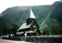 Stabkirche in Middelalderdalen
